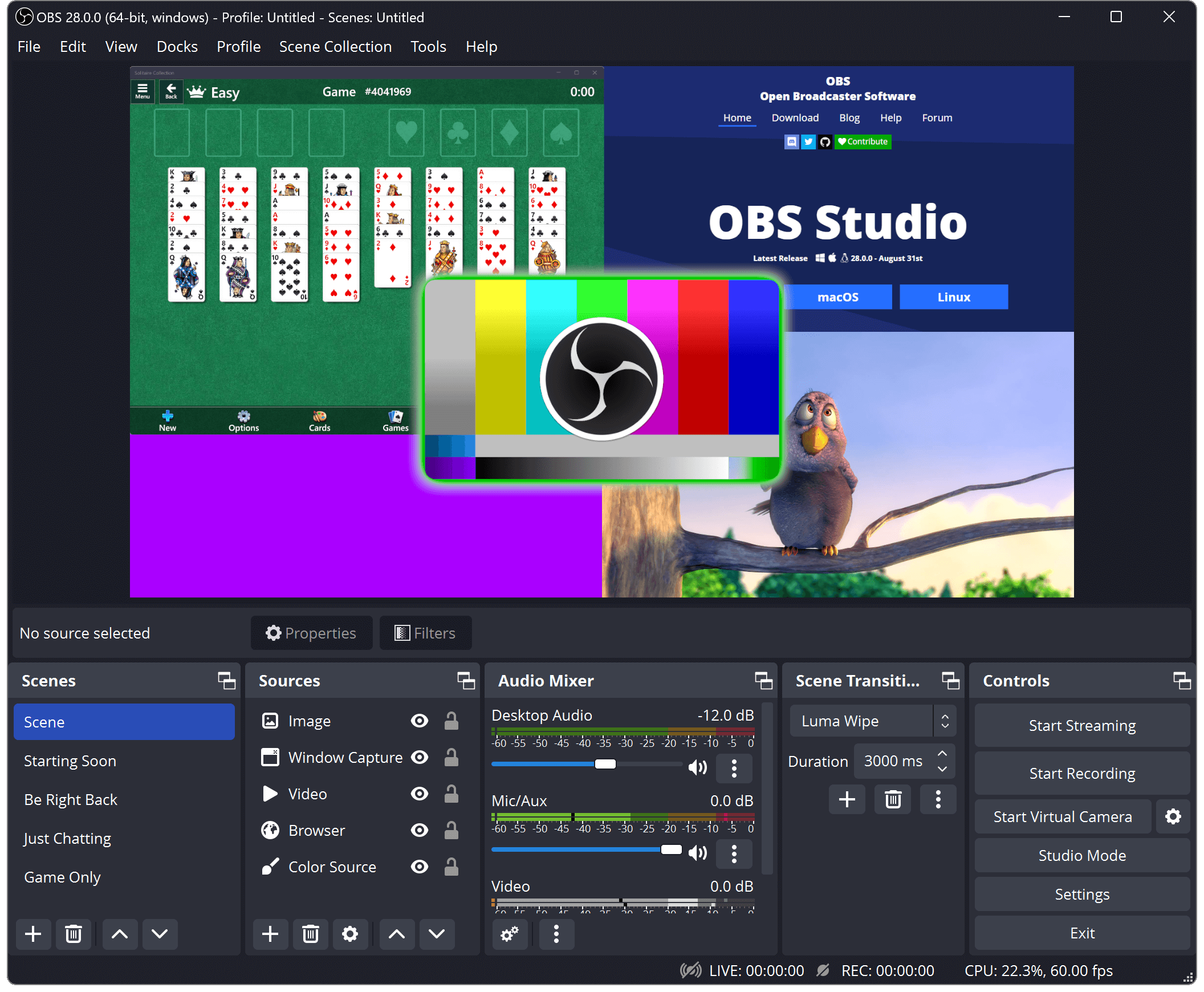 Obs studio download windows 11