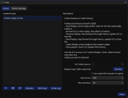OBS Lua - Instant Replay VLC - Updates | OBS Forums