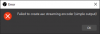 Failed to create aac streaming encoder.png