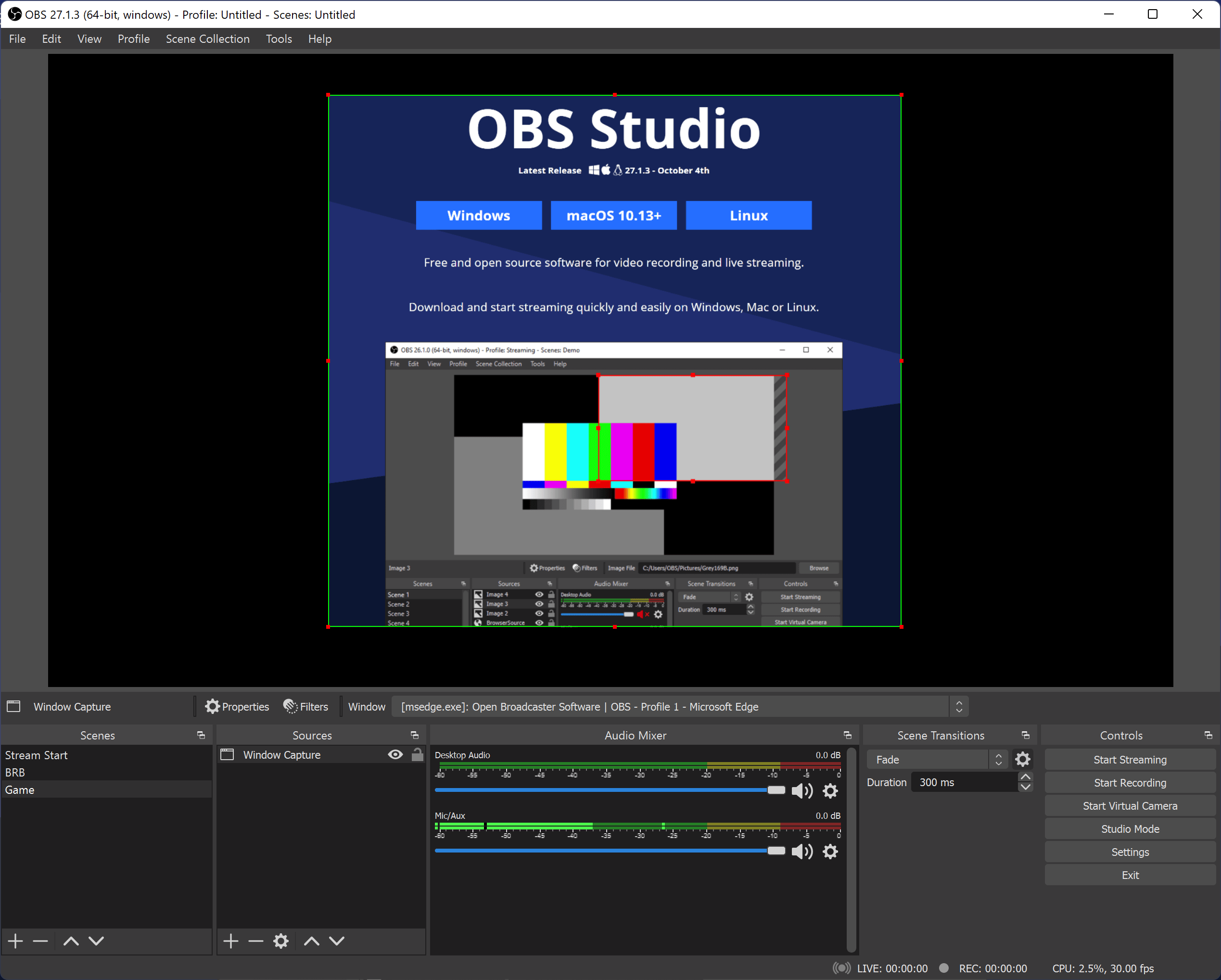 How to Setup a Just Chatting Scene in OBS Studio 
